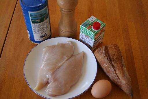 quenelles de volaille ingredients