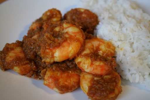 Mom's chili prawns