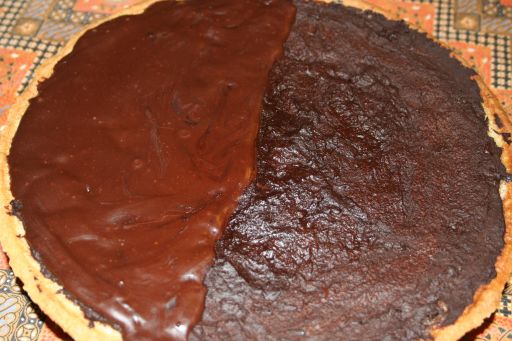 Coconut Chocolate Tart