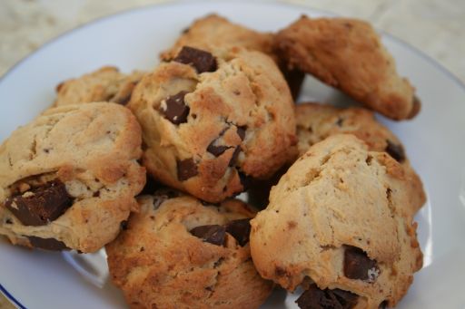 Banana Chocolate Chips Cookies