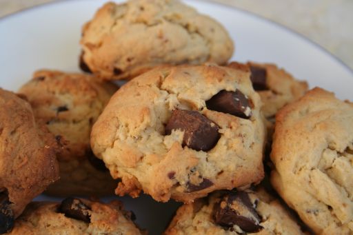 Banana Chocolate Chips Cookies