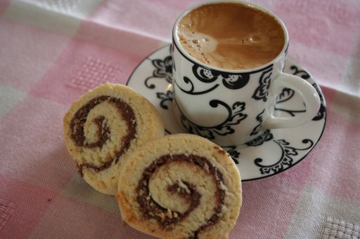 Coconut-Choc Scrolls