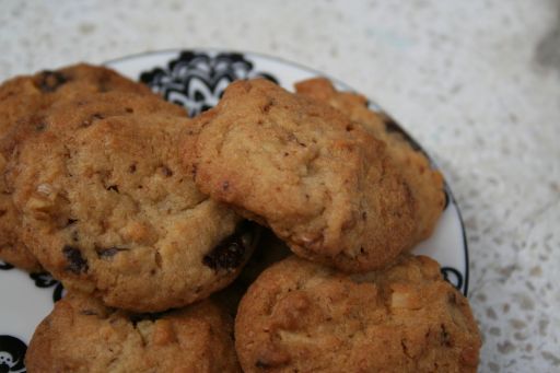 Chocolate Nut Cookies