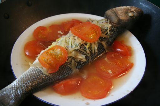 Steamed Fish Teochew Style
