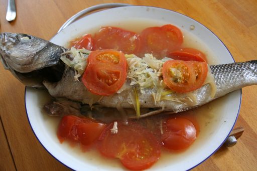 Steamed Fish Teochew Style