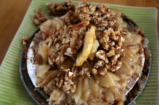 Caramelized Walnut Apple Pie