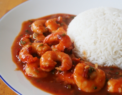 Chinese Szechuan Prawns