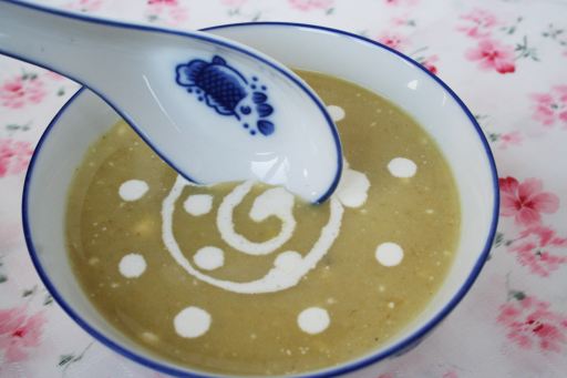 Leeks and potato soup