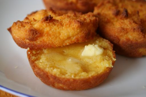 Cornmeal muffins