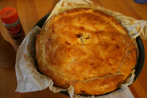 Tourte aux pommes de terre - potato pie